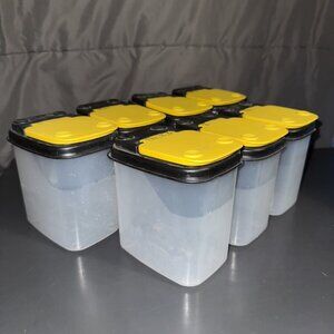 Buddeez Stackable Bits and Bolts Snap Lid Organizing Storage Containers Set Of 7